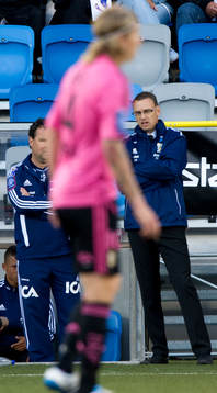 Stefan Rehn och Jonas Olsson, tränare,  Göteborg