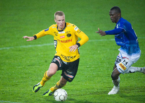 Oscar Hiljemark, Elfsborg och Ibrahim Koroma, Trelleborg