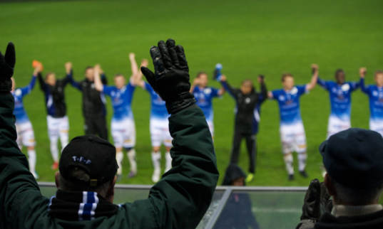 Trelleborg tar emot applåder från läktaren