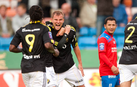 Robert Åhman Persson, AIK jubel