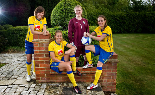 Linda Forsberg, Charlotte Rohlin, Hedvig Lindahl, Kosovare