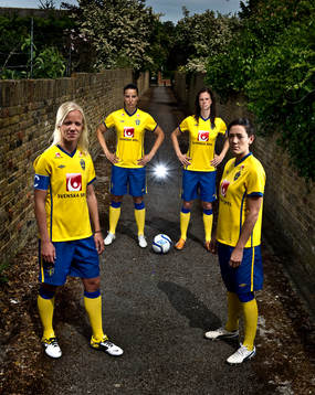 Caroline Seger, Jessica Landström, Lotta Schelin, Therese