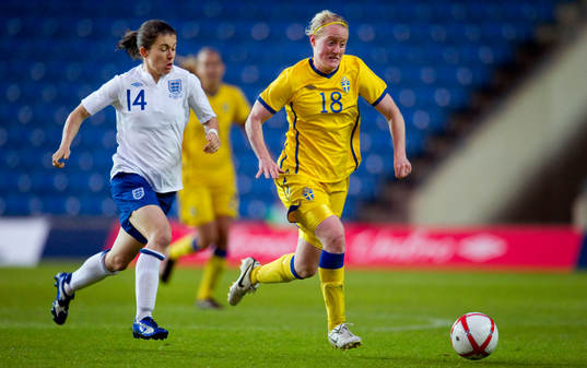 Sue Smith, England, Marie Hammarström, Sverige
