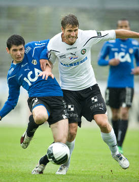 Anel Raskaj, Halmstad och Magnus Kihlberg, Örebro