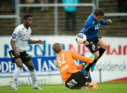Kujitm Bala, Halmstad, John Alvbåge, målvakt