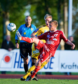 Christopher Brandeborn, Degerfors och Robin Nilsson,