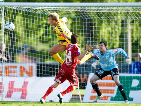 Sebastian Andersson, Ängelholm, nära att överlista Brian