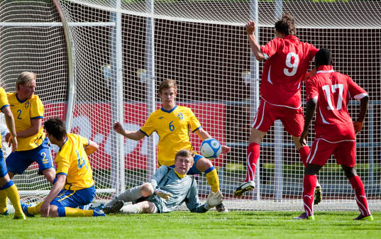 Tobias Andersson, målvakt Sverige