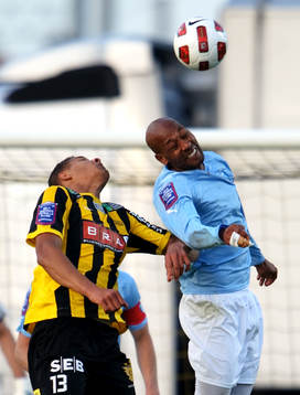 Mathias Ranégie, Häcken, Jeffrey Aubynn, Malmö FF
