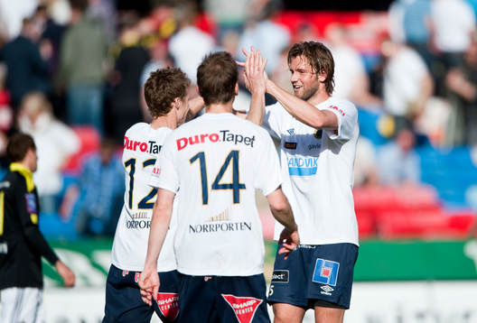 Mikael Dahlberg, Gefle i glädje och jubel på slutsignal