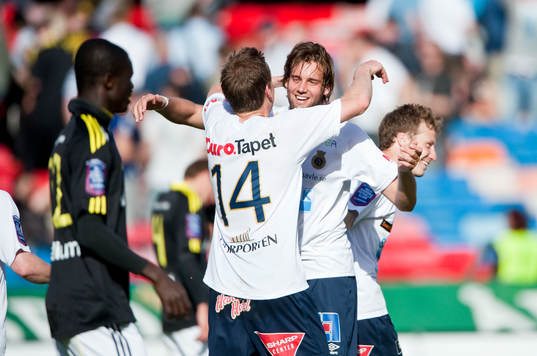 Mikael Dahlberg, Gefle i glädje och jubel på slutsignal