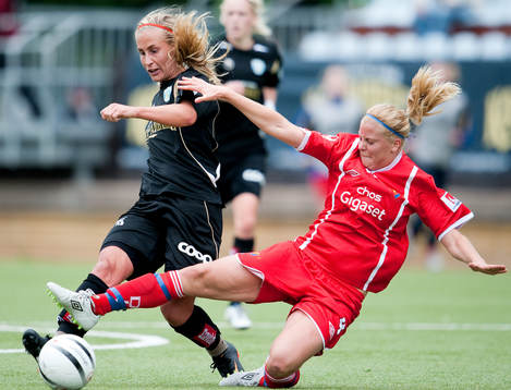Caroline Sjöblom, Djurgården, Jenny Hallstensson,