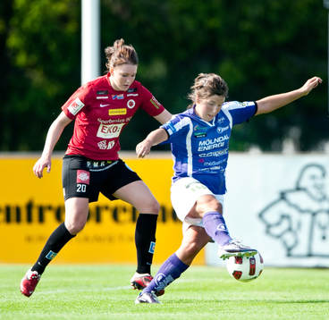Elin Carlsson, Jitex mot Mia Carlsson, Kristianstad