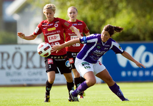 Elin Carlsson, Jitex och Therese Björck, Kristianstad