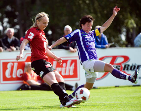 Margret Lara Vidarsdottir, Kristianstad och Frida Höglund,