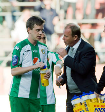 Max Forsberg och Roger Fransén, tränare