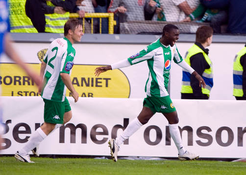 David Johansson och Maic Sema, Hammarby, jubel
