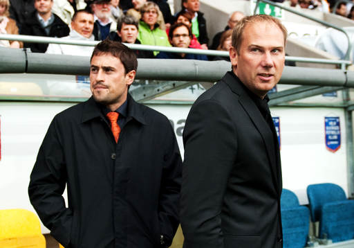 Josep Clotet Ruiz, tränare, Halmstad, Magnus Haglund,