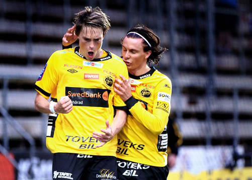 Lasse Nilsson, Niklas Hult, Elfsborg, jubel