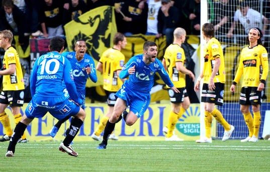 Javi H, Halmstad, jubel