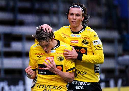 Lasse Nilsson, Niklas Hult, Elfsborg, jubel