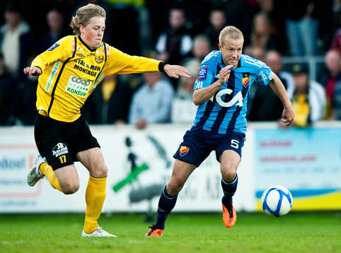 Robin Strömberg, Mjällby mot Petter Gustafsson,