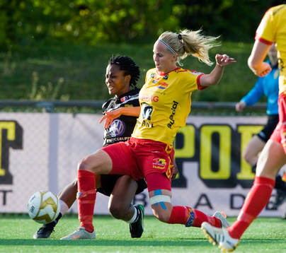 Ogonna Chukwudi, Umeå och Line Röddik Hansen, Tyresö