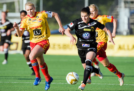 Johanna Frisk, Tyresö och Ramona Bachmann, Umeå