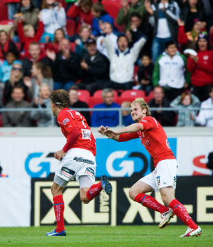 1-0, frispark, Kristoffer Fagercrantz, Kalmar, jubel