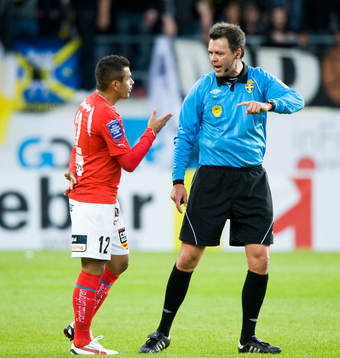 Utvisning, Daniel Sobralense, Kalmar, Martin Ingvarsson,