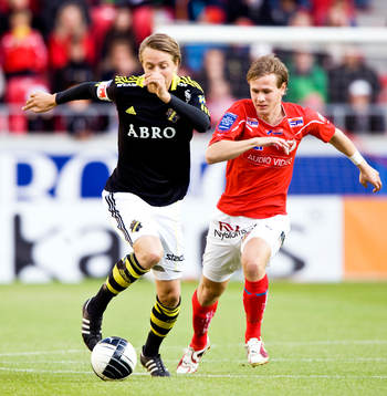 Erik Israelsson, Kalmar mot Viktor Lundberg, AIK