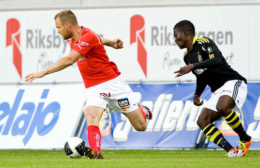 Tobias Carlsson, Kalmar mot Ibrahim Bangura, AIK