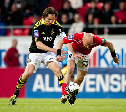 Nils-Eric Johansson, AIK och Henrik Rydström, Kalmar