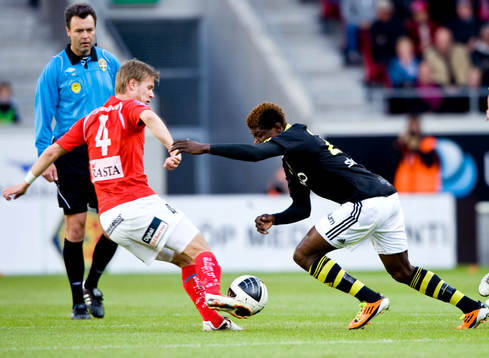 Erik Israelsson, Kalmar och Mohamed Bangura, AIK