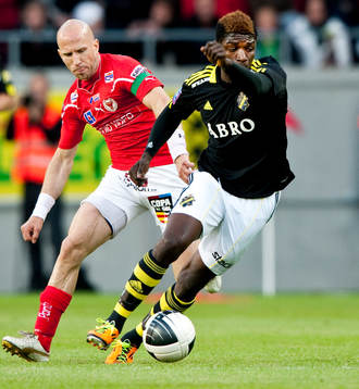 Henrik Rydström, Kalmar mot Mohamed Bangura, AIK