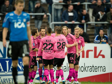 Tobias Hysén, Göteborg, jubel, Halmstad, depp