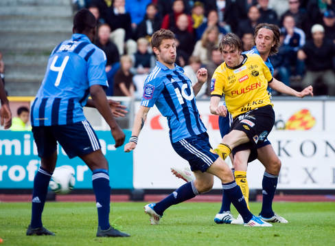 Lasse Nilsson, Elfsborg skjuter in segermålet 0-1