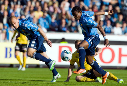Daniel Sjölund och Kennedy Igboananike, Djurgården