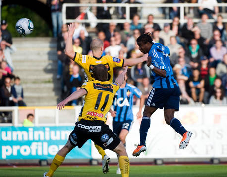Kennedy Igboananike, Djurgården nära att nicka i mål