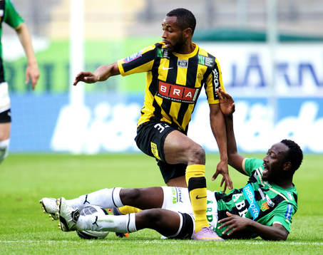 Rene Makondele, Häcken, Reuben Ayarna, Gais