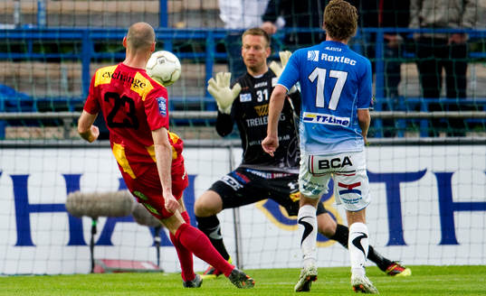 Dinko Felic, Syrianska gör 0-1 på Viktor Noring,