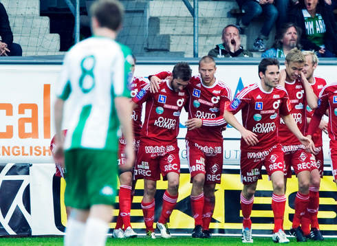Christophe Lallet och Peter Samuelsson, Degerfors