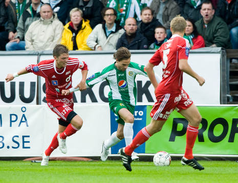 Martin Broberg, Degerfors och Simon Helg, Hammarby