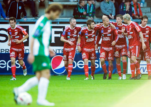 Målglädje i Degerfors