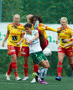 Tempest-Marie Norlin, Hammarby och Elaine Estrella