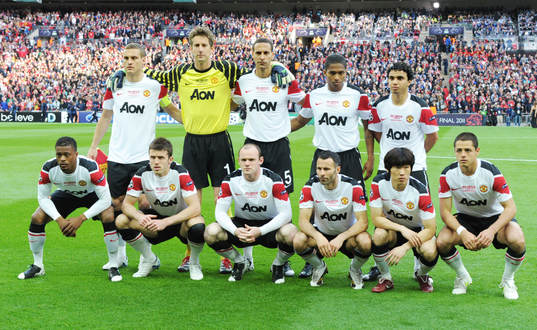 Fotboll, Champions League, final, Manchester United -