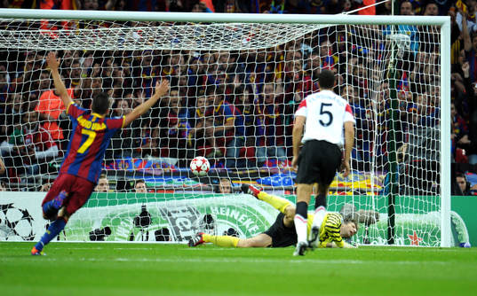 Fotboll, Champions League, final, Manchester United -