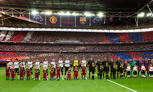 Fotboll, Champions League, final, Manchester United -