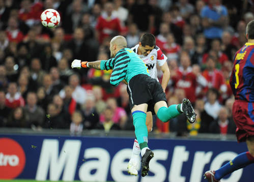 Fotboll, Champions League, final, Manchester United -