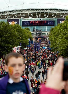 Fotboll, Champions League, final, Manchester United -